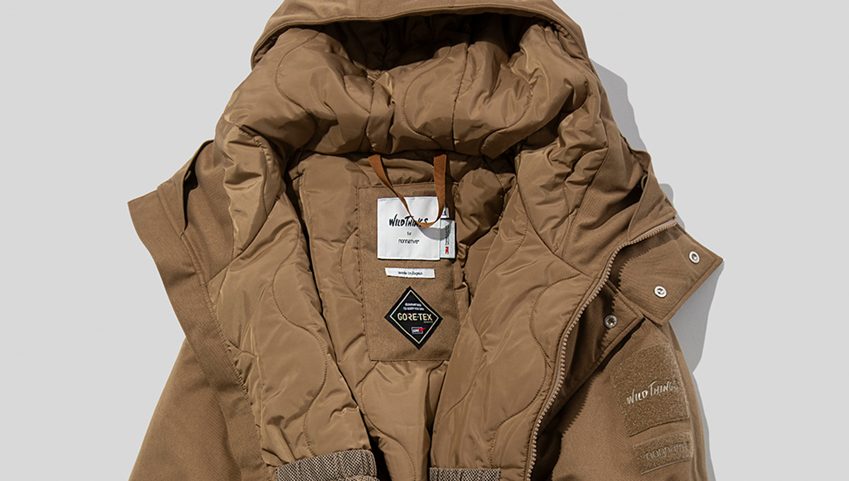 ノンネイティブとワイルドシングスが9度目のコラボ！ 名作アウター2型