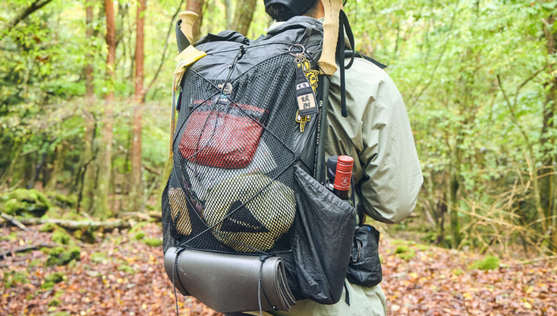 アレンジで楽しむバックパック使い。-GO OUT SUPER HIKING JAPAN vol.1-