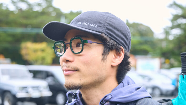 柄を差し込み、街感も意識。-GO OUT SUPER HIKING JAPAN vol.1-