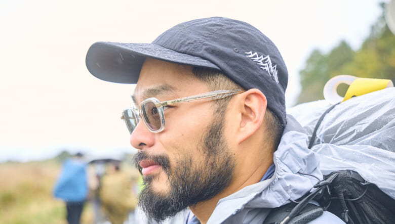 使い込んだウエアが風格を醸し出す。-GO OUT SUPER HIKING JAPAN vol.1-