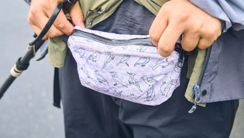 使い込んだウエアが風格を醸し出す。-GO OUT SUPER HIKING JAPAN vol.1-