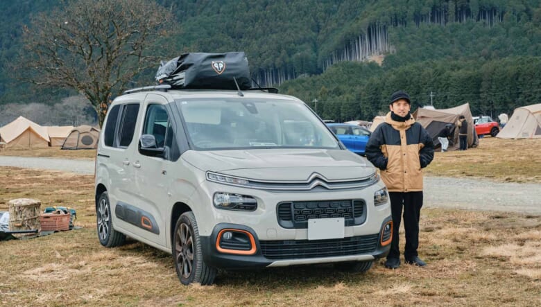 【’21 CITROËN BERLINGO】広い車内と便利な収納、スライドドアが決め手。