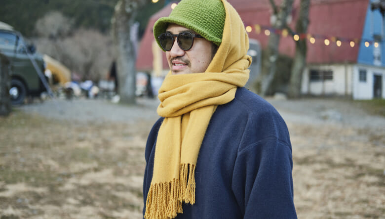 軽量ながら暖かい山岳アイテムを投入。-GO OUT CAMP 冬 2025-