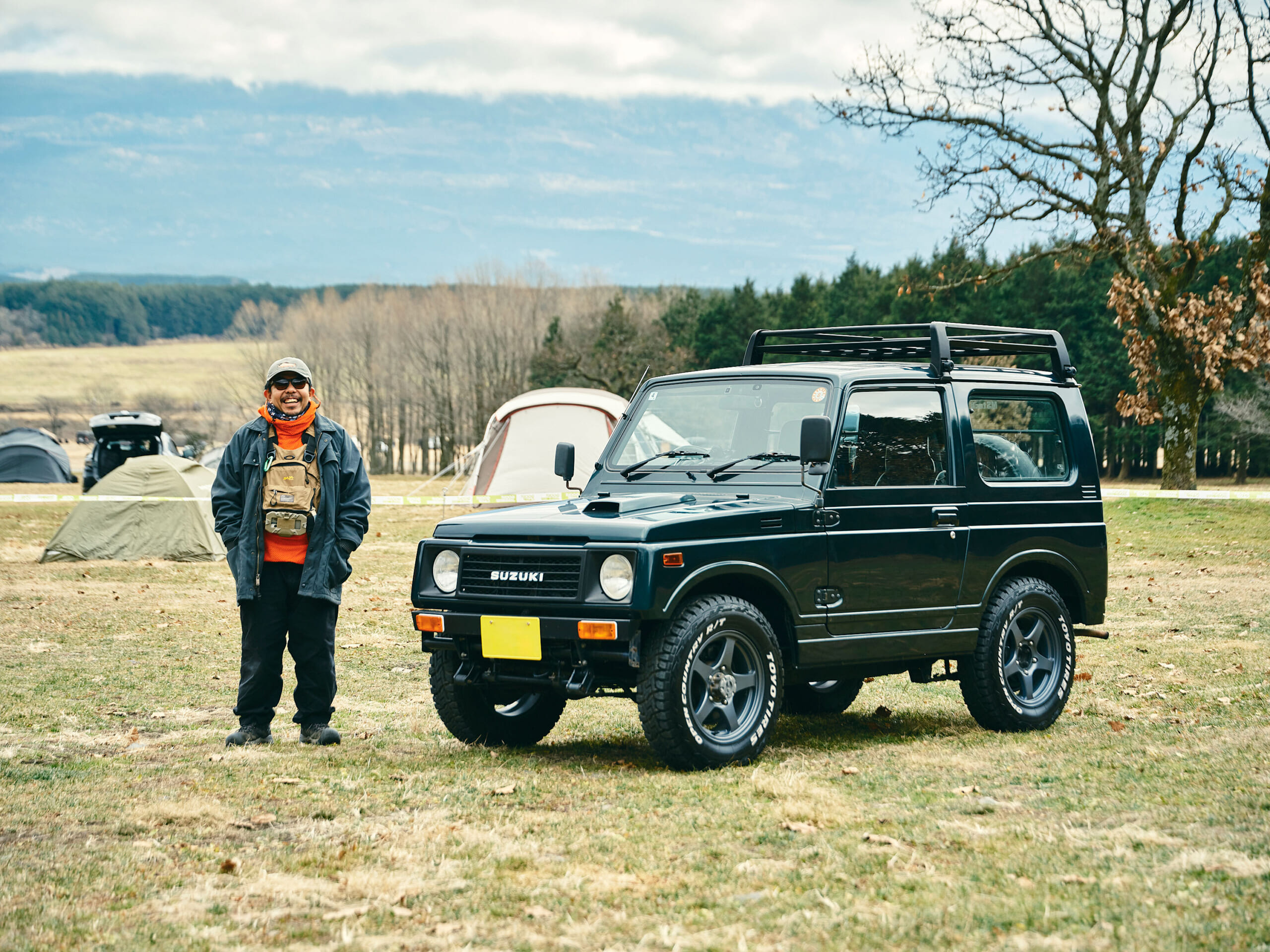96 SUZUKI JIMNY JA11】愛犬とのお出かけ、近場の仕事で活躍する