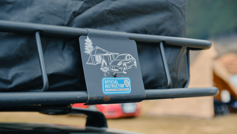 【’21 TESLA MODEL3】発進時の加速に惹かれたEVをアウトドア仕様に。