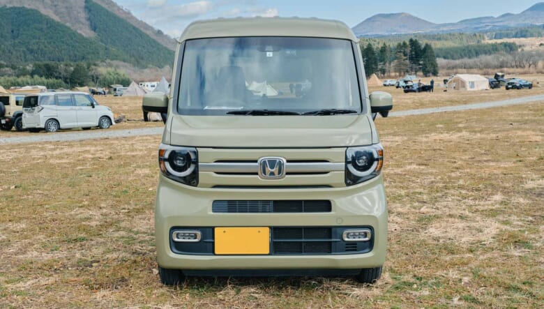 【’20 HONDA N-VAN】ファミリーキャンプから車中泊までこなす相棒。
