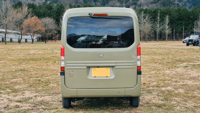 【’20 HONDA N-VAN】ファミリーキャンプから車中泊までこなす相棒。
