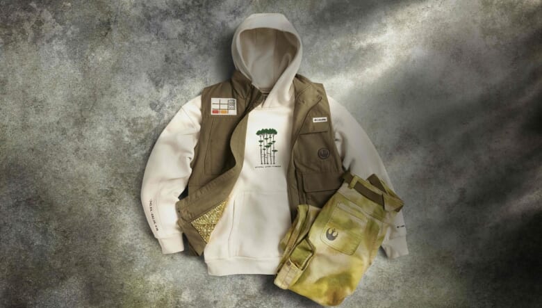 コロンビアから、スター・ウォーズとの新たなるコラボアイテムが登場。『ジェダイの帰還』モチーフの本格ウエアが目白押し！