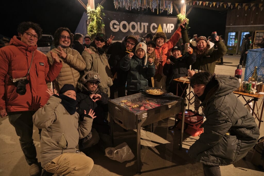 GO OUT CAMP 冬 2025 持ち寄りBBQ