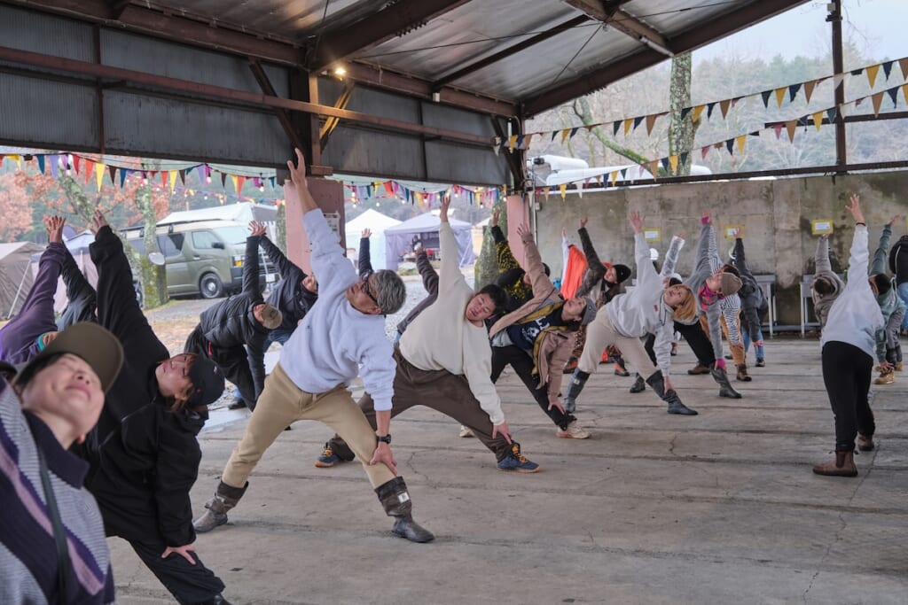 GO OUT CAMP 冬 2025 ラジオ体操