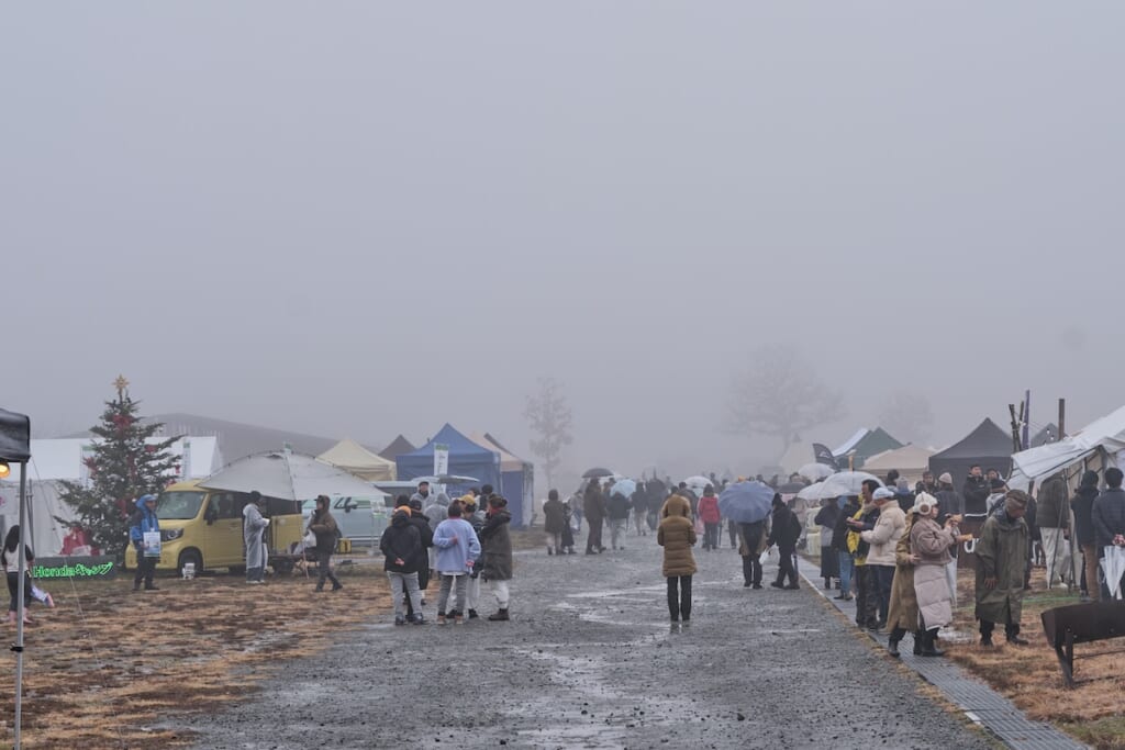 GO OUT CAMP 冬 2025 「ブランドアベニュー」や「マーケットヴィレッジ」