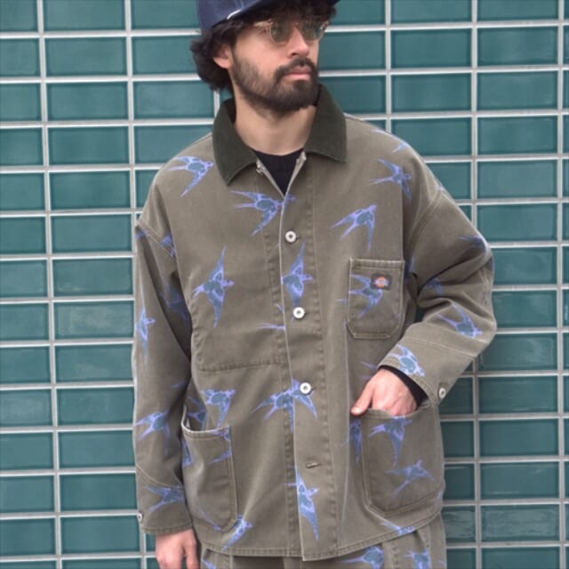 NATAL DESIGN×Dickies® BRIAN DECK JACKET（LUCKY SWALLOW）