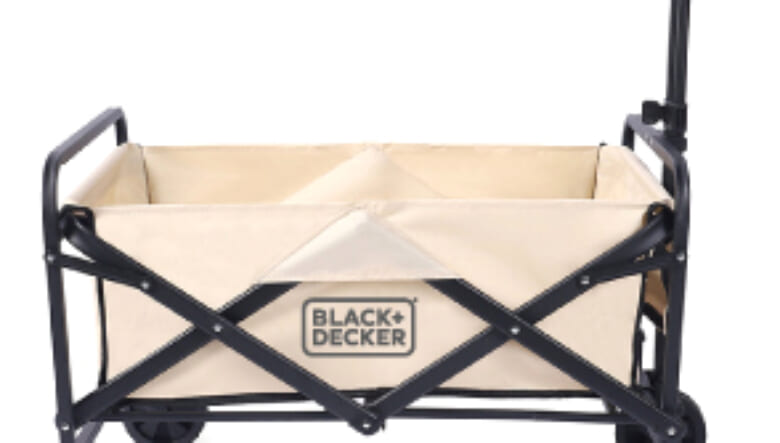 アメリカの老舗工具ブランド「ブラック・アンド・デッカー」から、タフなキャリーワゴンが新登場！