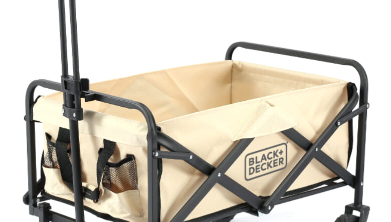 アメリカの老舗工具ブランド「ブラック・アンド・デッカー」から、タフなキャリーワゴンが新登場！