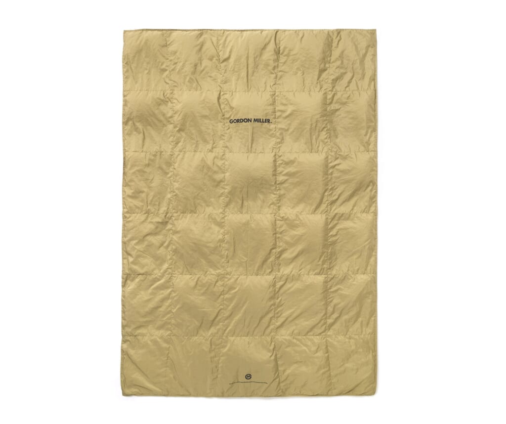 ゴードンミラーのナンガ別注ダウンブランケット