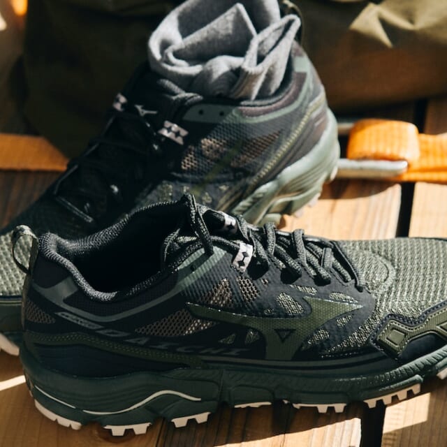 ミズノを代表するトレランシューズ“WAVE DAICHI”がデイリー仕様に。伊