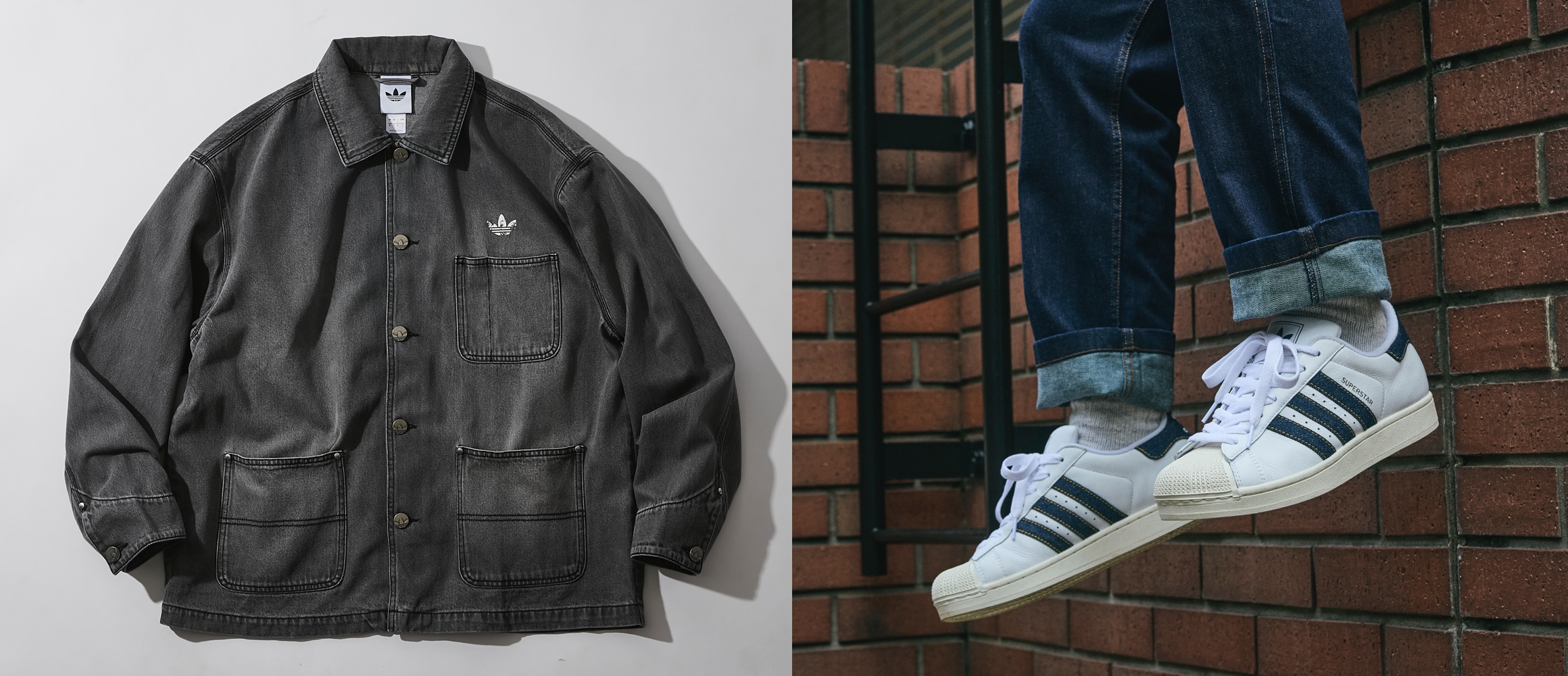 adidas OriginalsがABC-MART限定でリリースする「デニムカバーオール」は、ヴィンテージへのこだわり満載!!