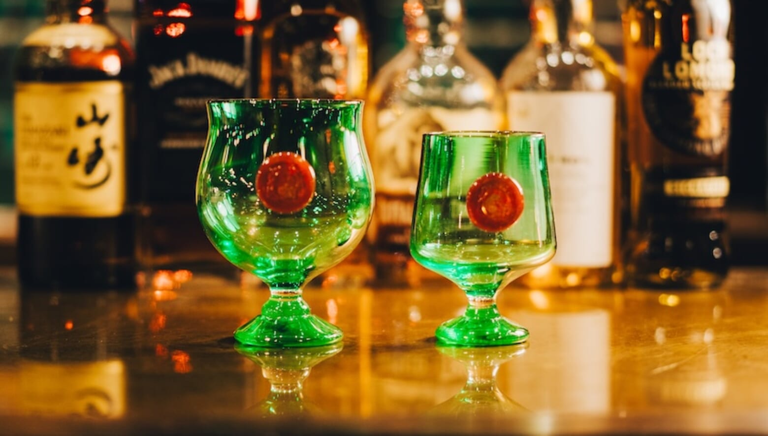 アンバーチューリップグラス　オールドマウンテン 終了直前！ ヴィンテージ風味の別注カラーに魅せられるオールド