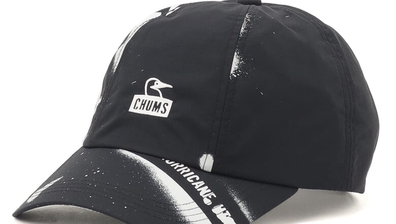 チャムスのアーティストコラボに、ステンシルアートの守矢努氏が登場。