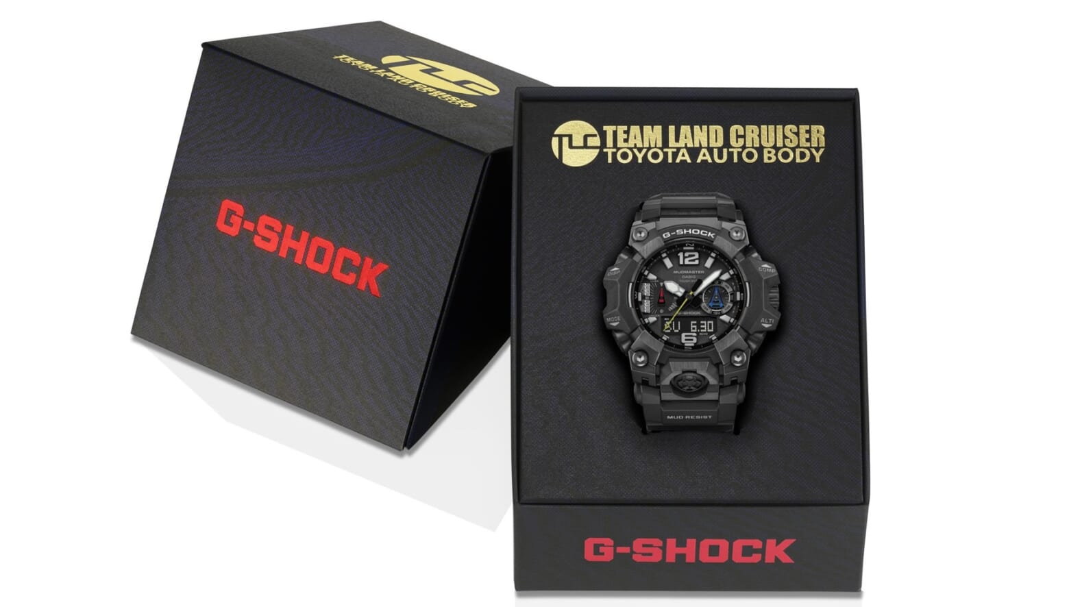 ラリーで活躍するトヨタ・ランドクルーザーの雄姿を「G-SHOCK」で体現