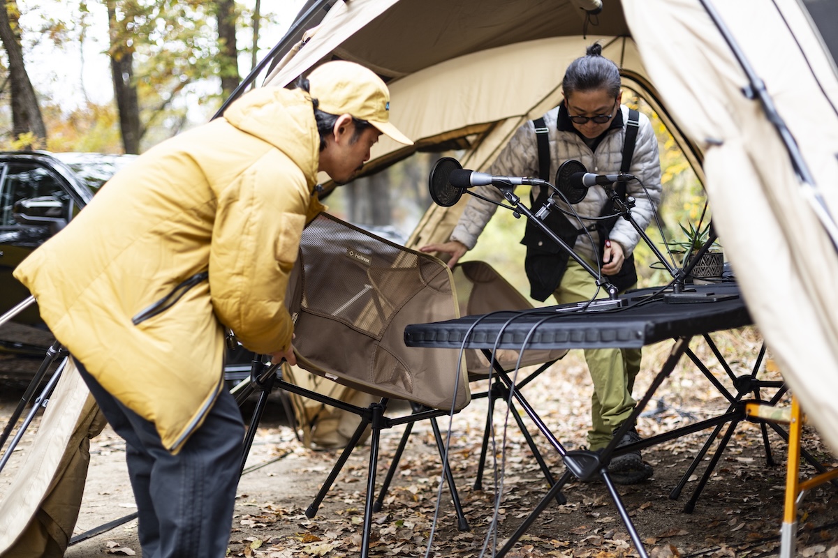 屋外ラジオブース