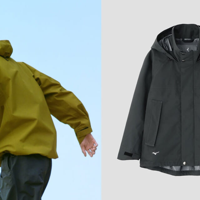 ミズノとマーガレット・ハウエルの春の新作コラボは、GORE-TEX®採用の
