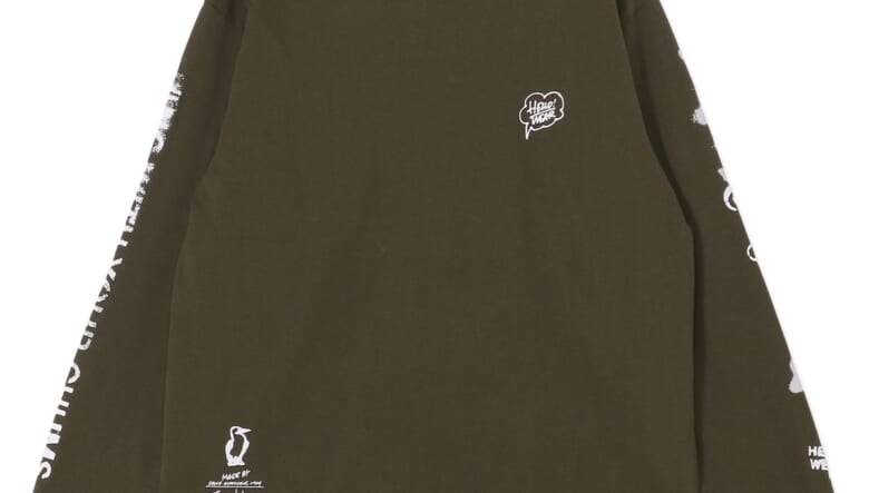 チャムスのアーティストコラボに、ステンシルアートの守矢努氏が登場。