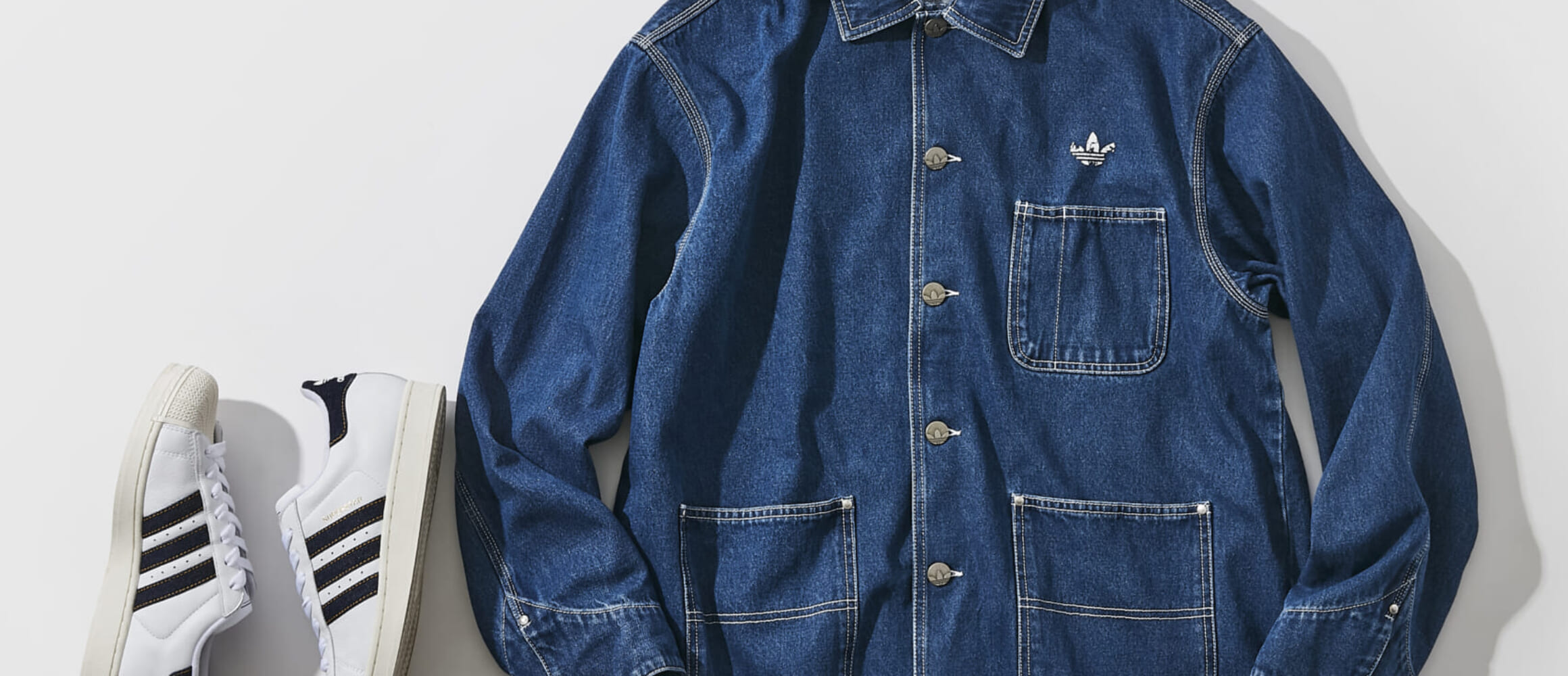 adidas OriginalsがABC-MART限定でリリースする「デニムカバーオール