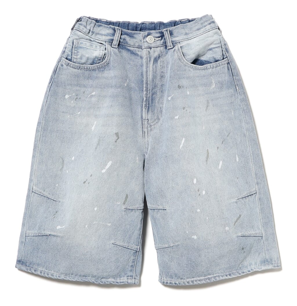 〈BEAMS × こども ビームス〉 QUARTER-LENGTH DENIM PANTS