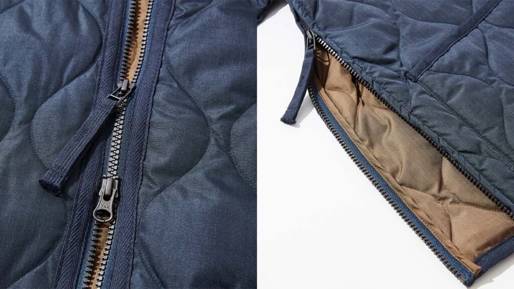 ダウンウエアの詳細写真