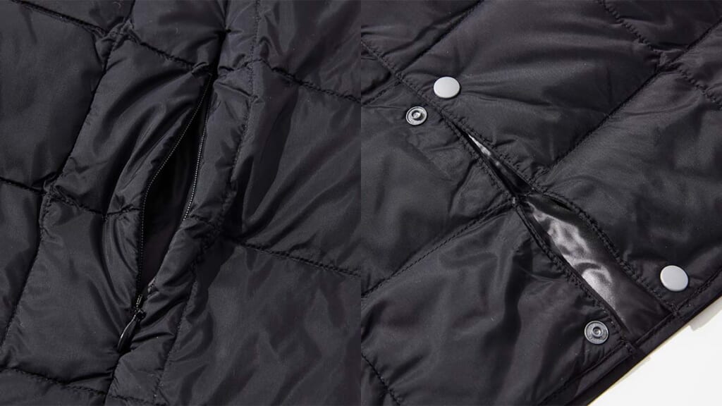ダウンウエアの詳細写真