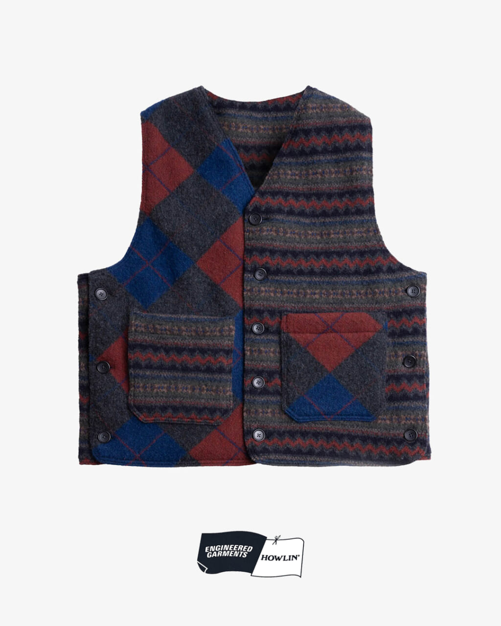 エンジニアドガーメンツと「HOWLIN」ニットベスト