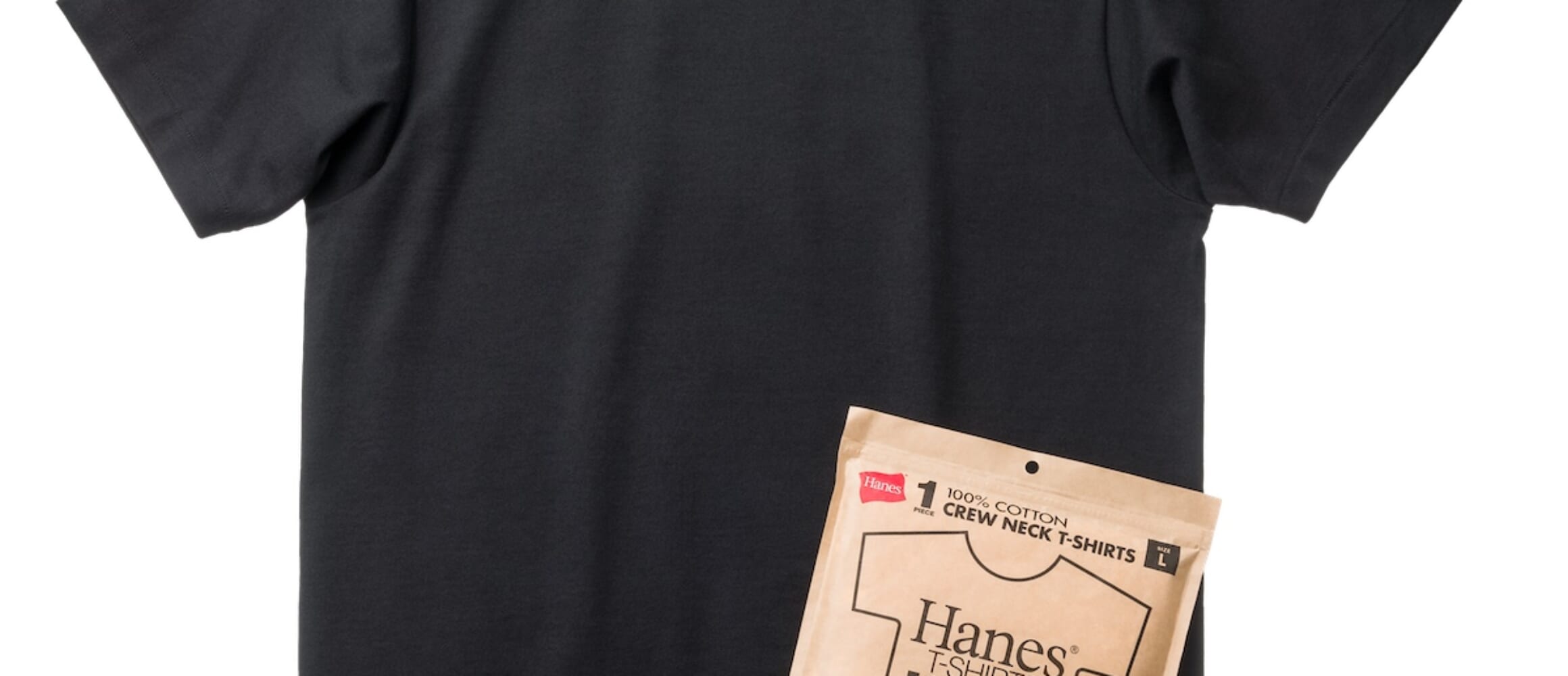 HanesのHanes T-SHIRTS KUROクルーネックTシャツ