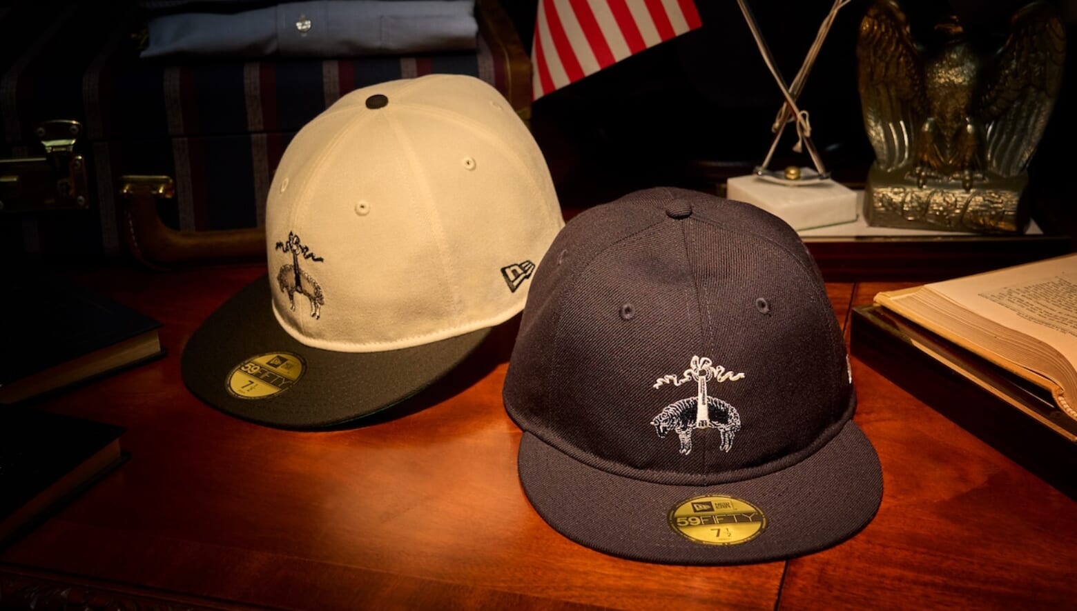 ニューエラの人気キャップ新作は、ブルックス ブラザーズのアイコンが