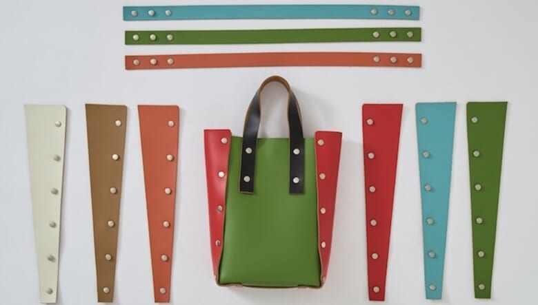 Hender Schemeのassemble hand bag tall