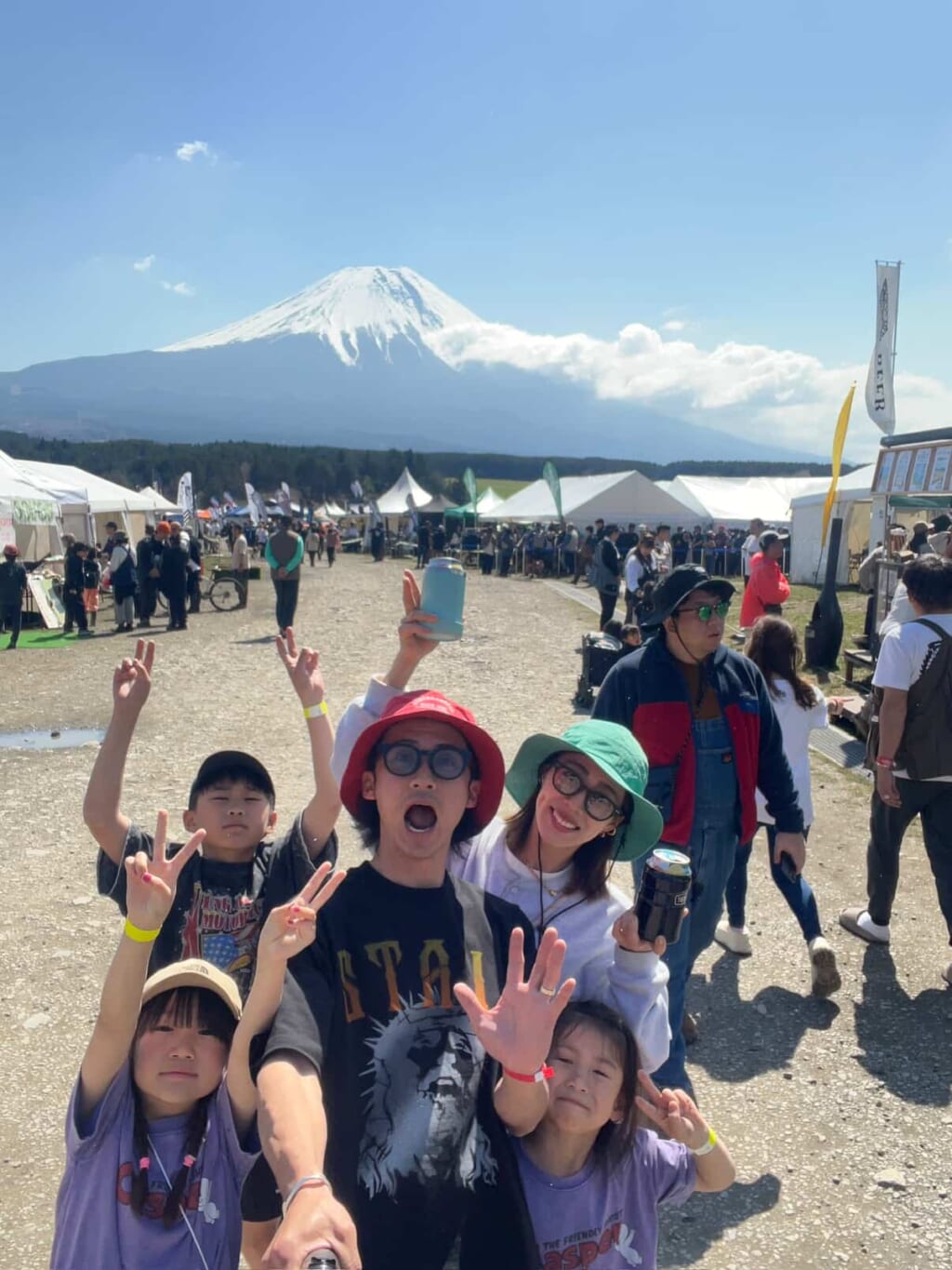 GO OUT JAMBOREEに参加している家族の写真