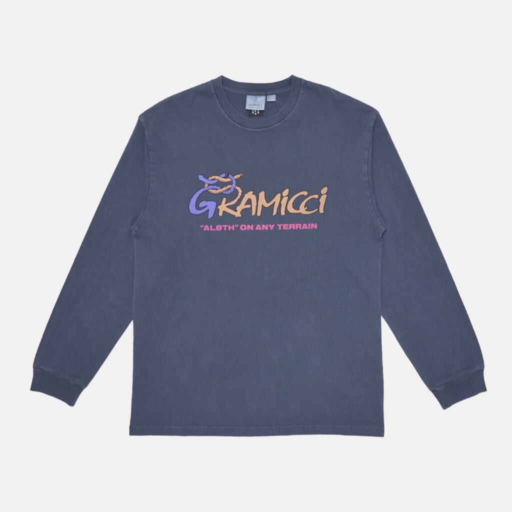 Gramicci＆ALWAYTH AL8TH GRAPHIC L/S T-SHIRT
