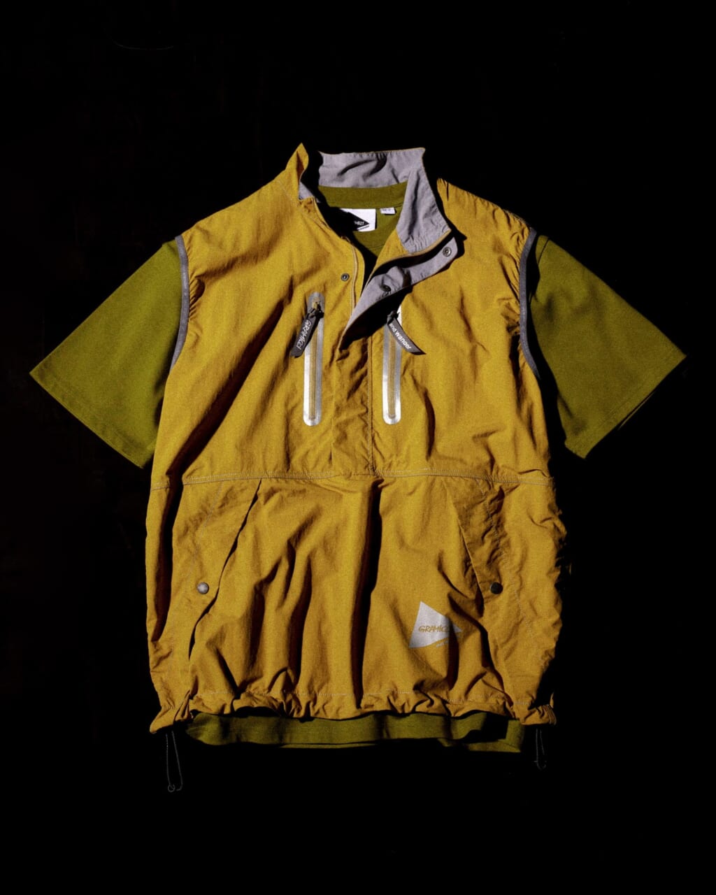 and wander × Gramicci コラボベスト