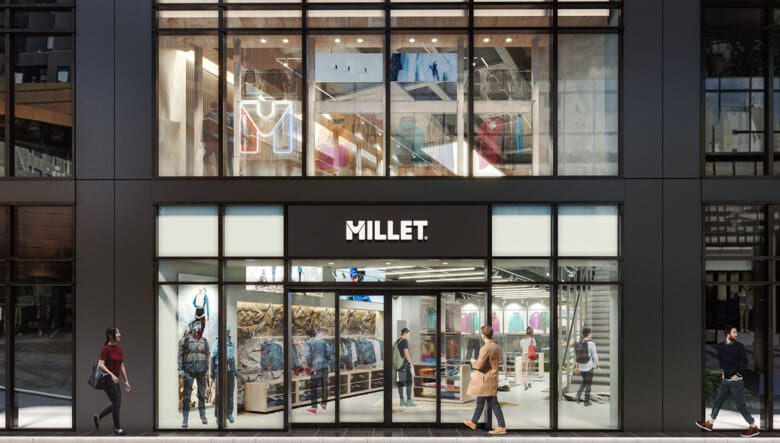 MILLET BRAND STORE TOKYO SHIBUYA