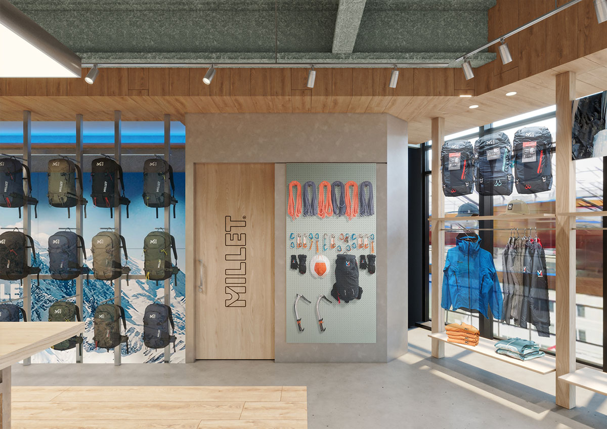 MILLET BRAND STORE TOKYO SHIBUYA