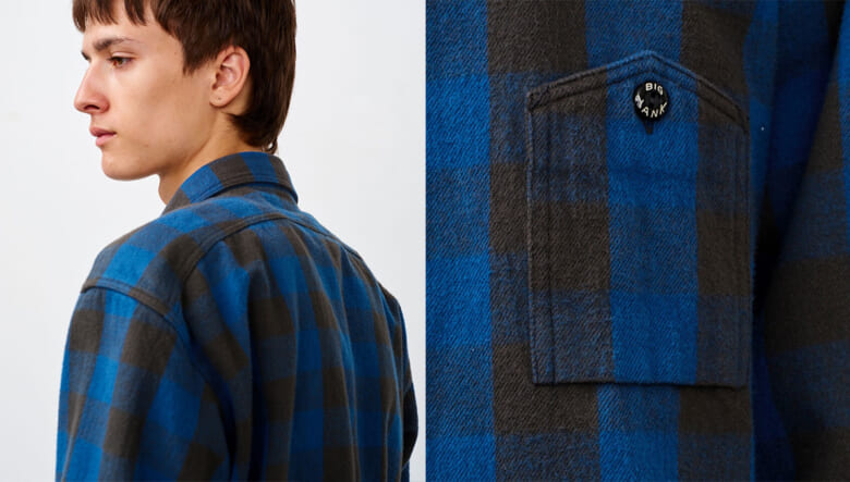 BIG YANK | Y1945 FLANNEL SHIRT BROCK CHECK