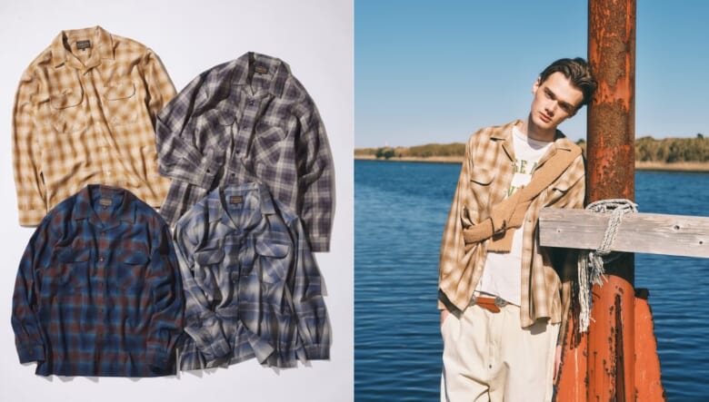 ペンドルトン 別注 オープンカラーシャツ