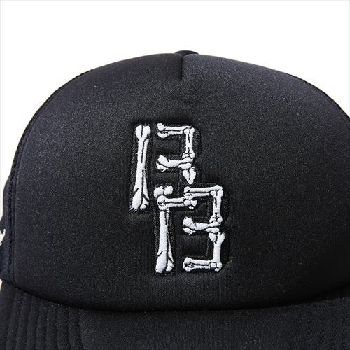 BASS BRIGADE BB BONE LOGO ELITE TRUCKER HAT