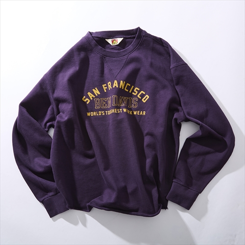 BEN DAVIS PRINT SWEAT CREW