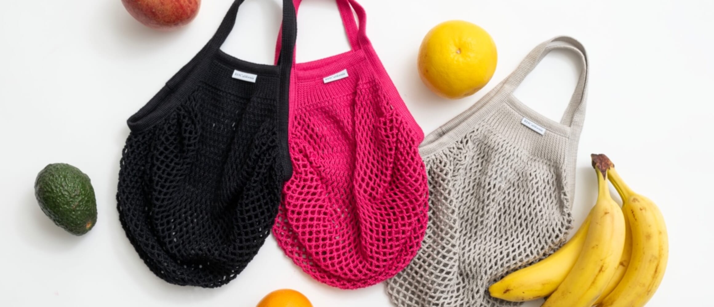 タフで使い方自在なネットバッグを「ロンハーマン」が別注。細かい編み