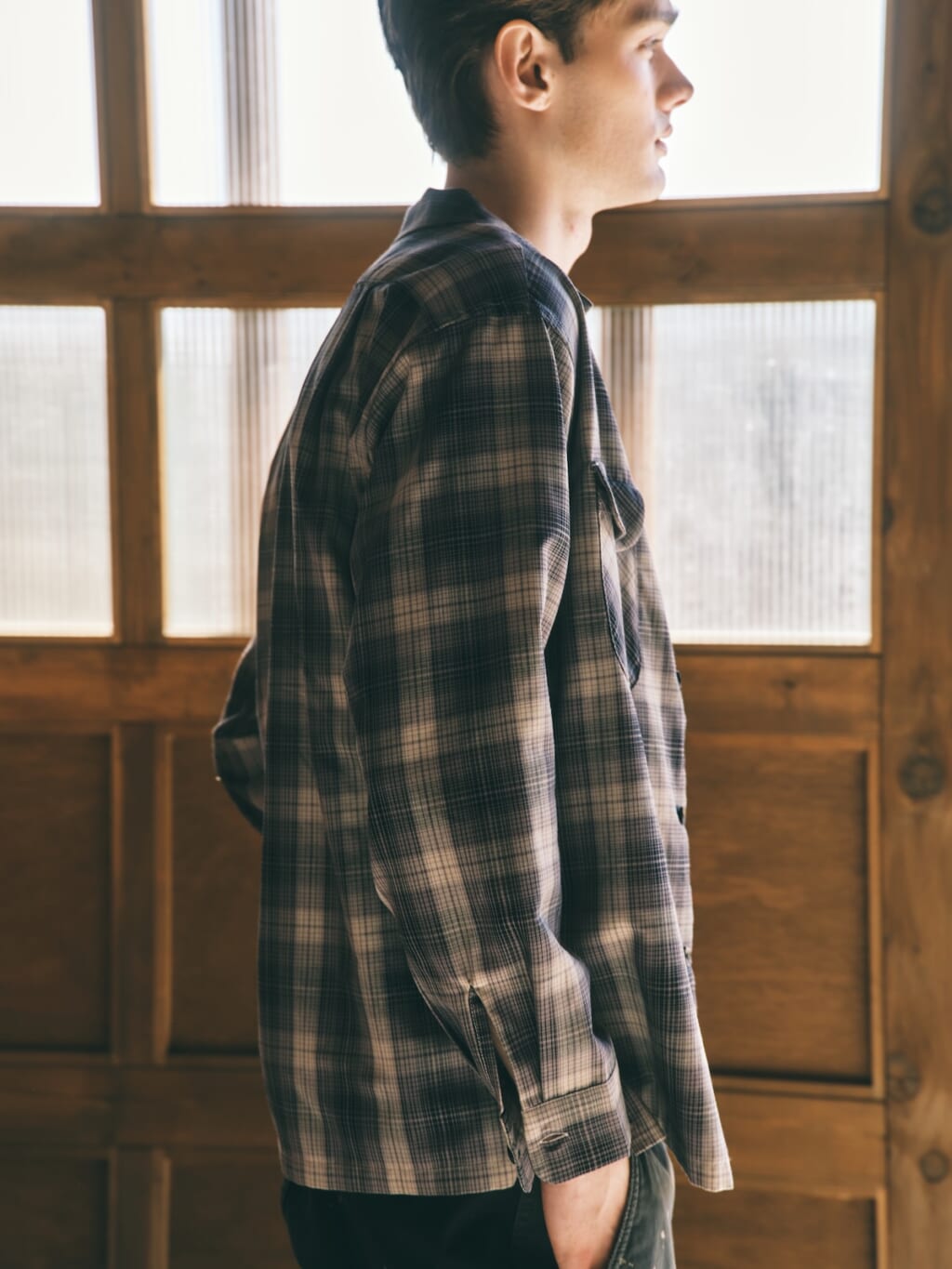 ペンドルトン 別注 オープンカラーシャツ