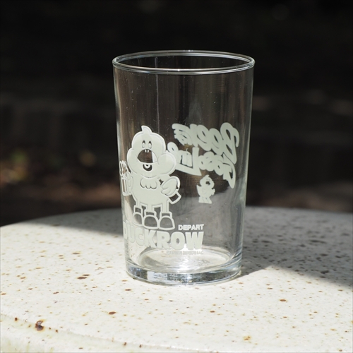 DUCKROW DEPART BEERはGASOLINE瓶ビールグラス 蓄光
