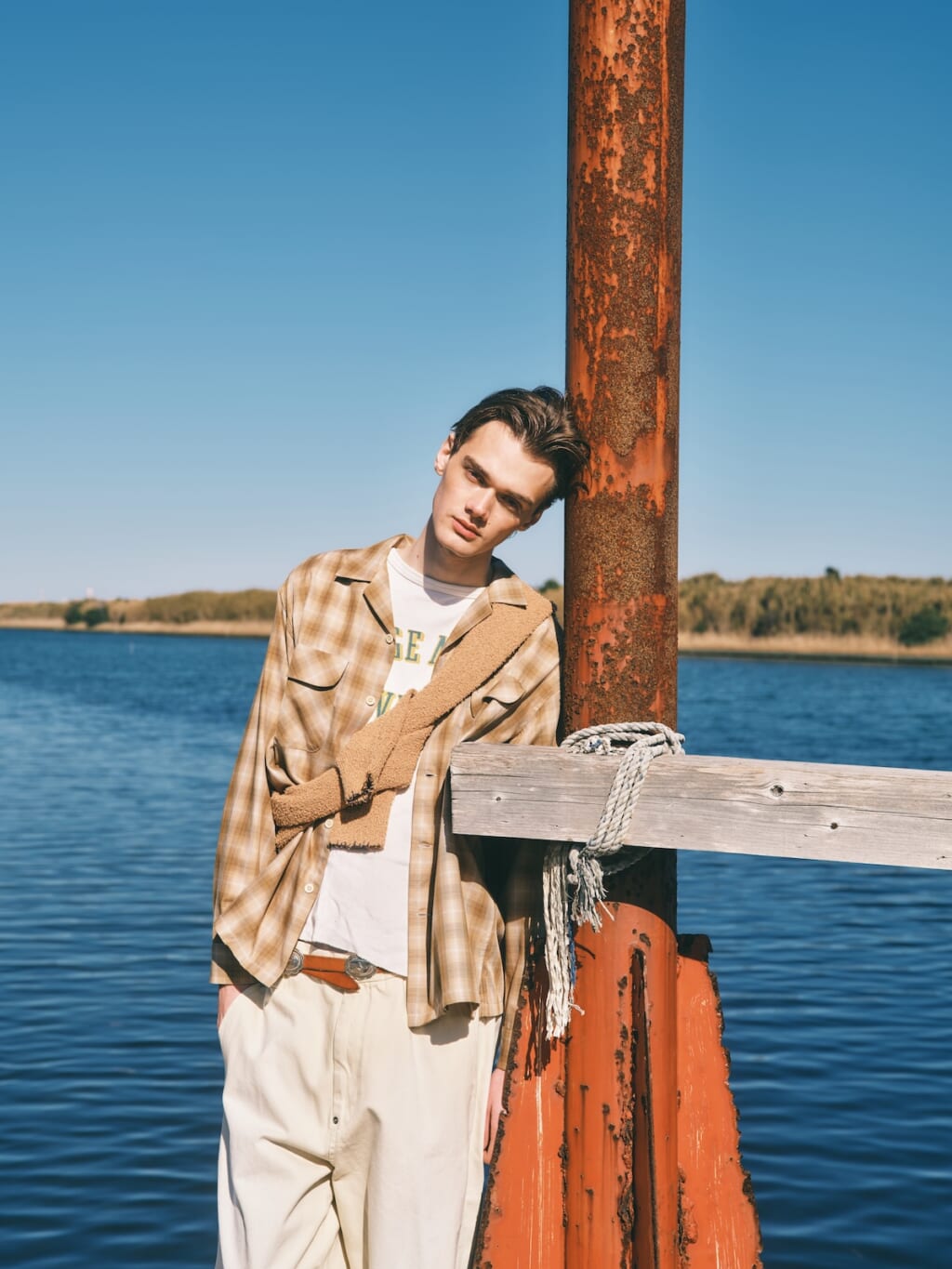 ペンドルトン 別注 オープンカラーシャツ