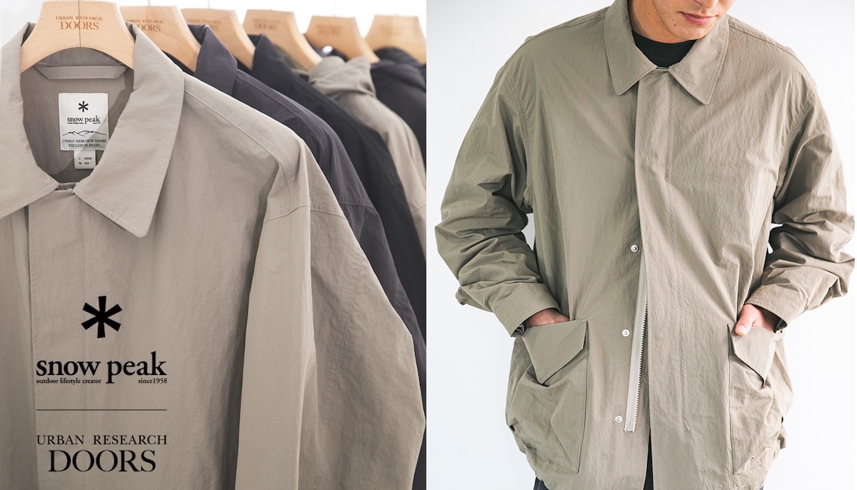 来たる春を見据えた準備を。スノーピークとアーバンリサーチ ドアーズ