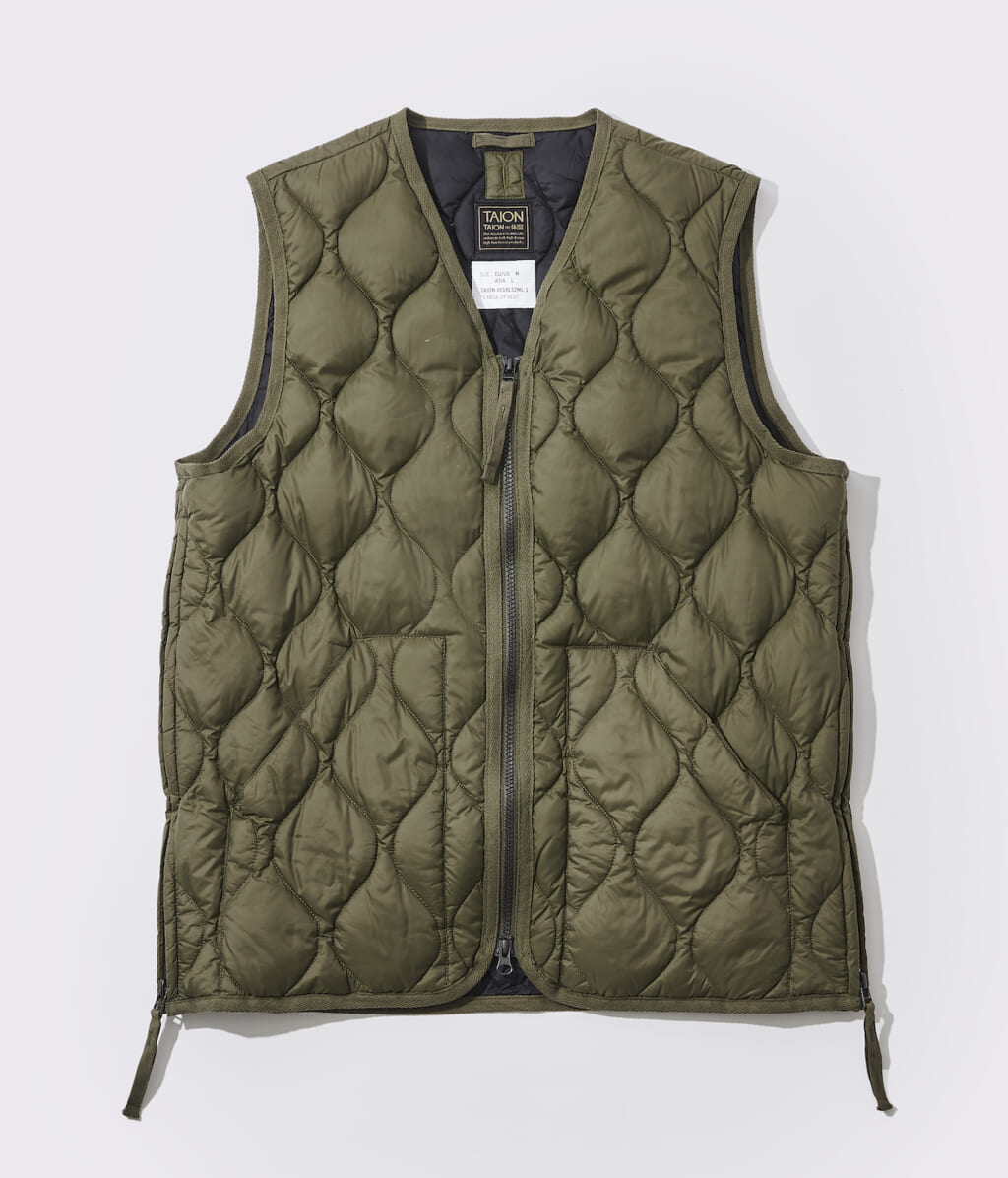 taionダウンベスト